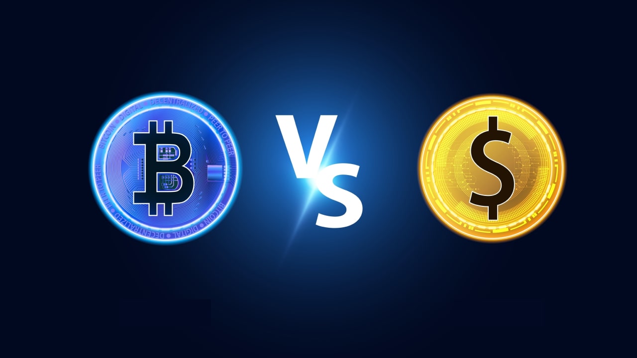 Bitcoin vs traditional currencies