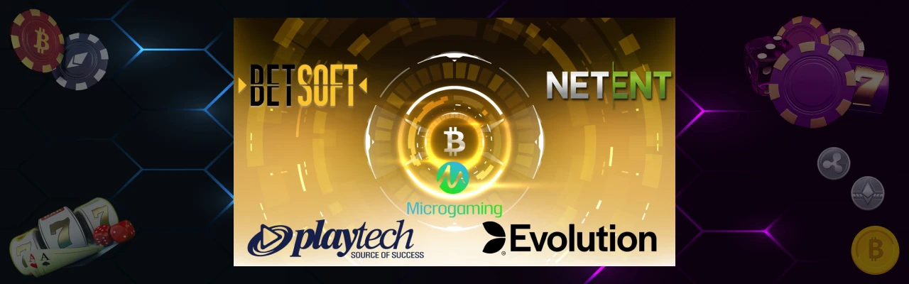 Cryptocurrency casino software providers