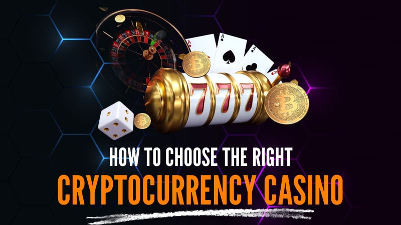 Cryptocurrency casino and live casino games