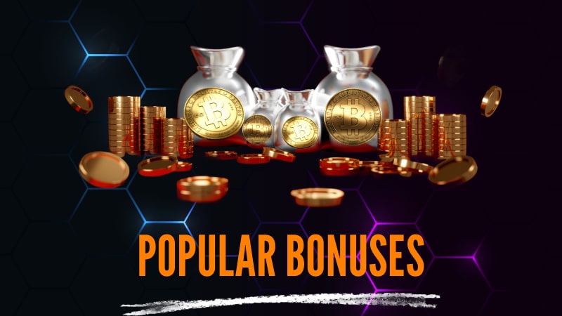 Popular Bonuses for Crypto Casinos