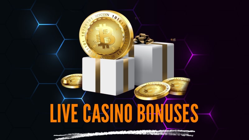 Crypto live casino bonuses