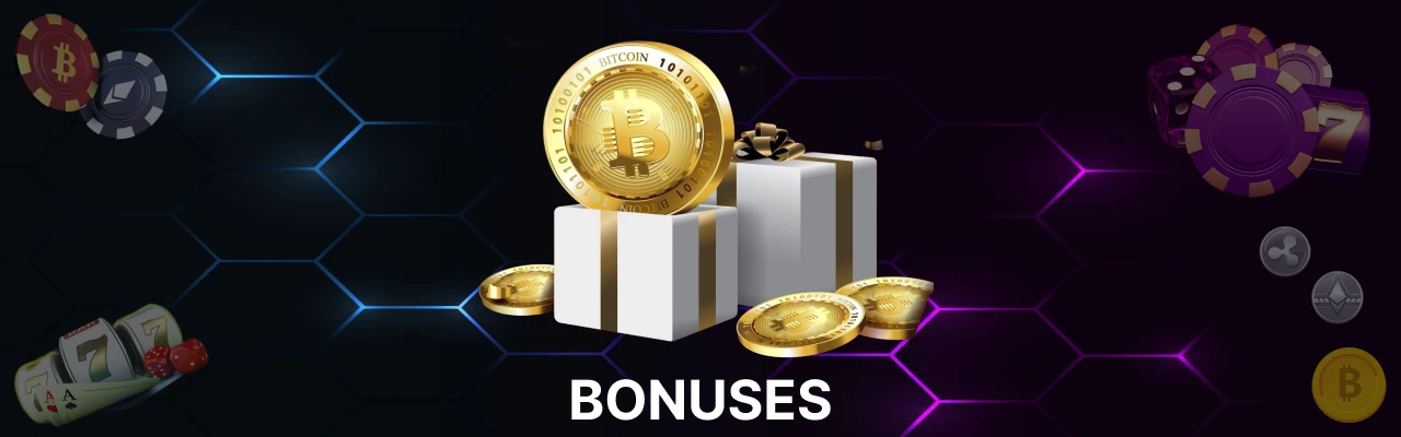 Crypto live casino bonuses