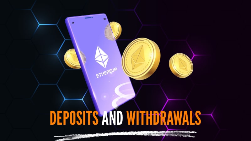 How to withdrawal on Ethereum casinos?