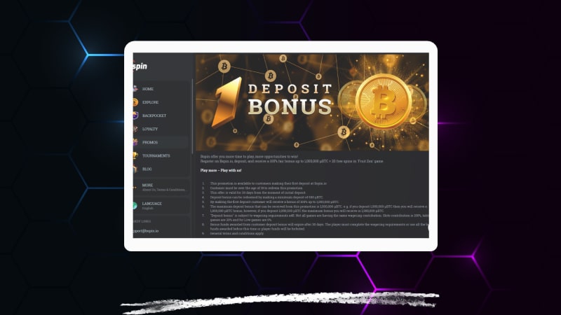 Bspin io bonuses