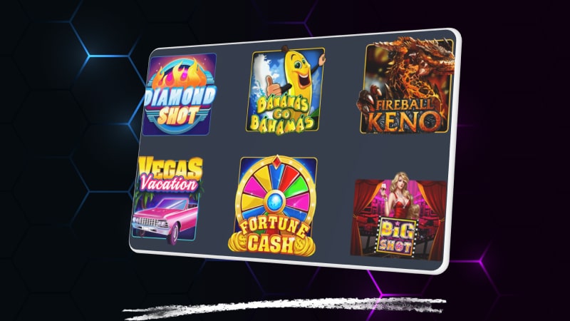 Casino and live casino games