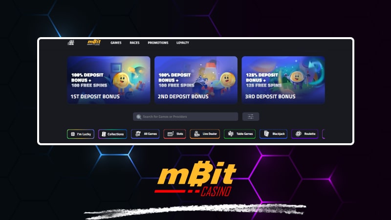 mBitcasino bonuses