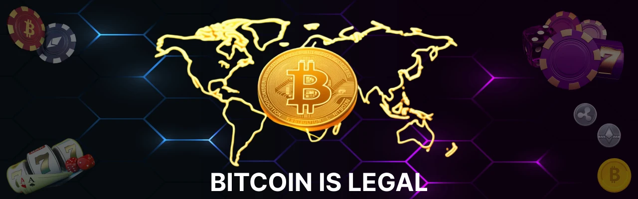 Countries with legal bitcoin status