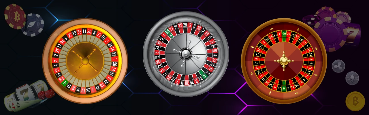 Types of crypto roulette games